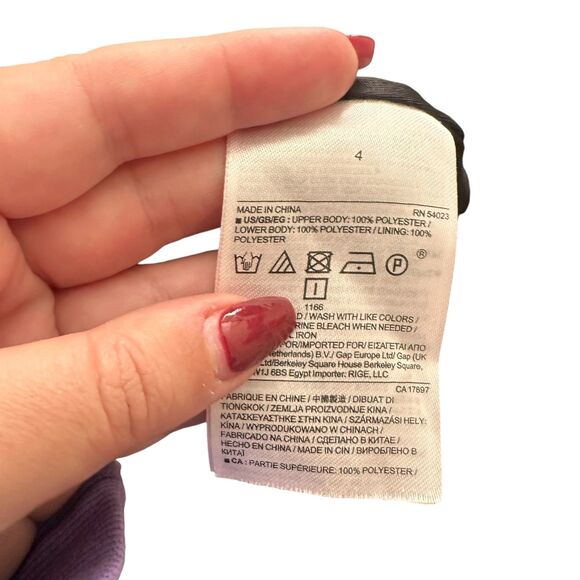 BANANA REPUBLIC Pleated Cap Sleeve‎ Midi Dress Sz4 - Picture 5 of 5